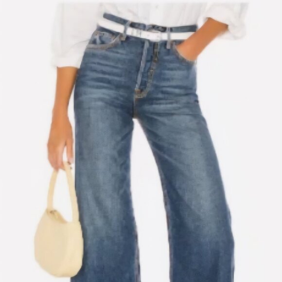 GRLFRND Casey Women's Jeans Wide Leg After All HIgh Rise - Picture 1 of 6